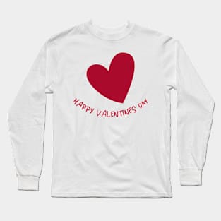 Happy Valentines day Long Sleeve T-Shirt